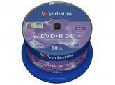 VERBATIM DVD+R DOUBLE LAYER SP50 8X
