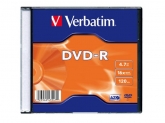 Verbatim DVD-R SINGLE WRAP SC MATT SILV 