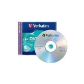 VERBATIM DVD-RW 4X MATTE/SILVER JC Data Life