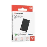 Verbatim MYFCR-02BS My Finder Card Bluetooth Item Finder 2 pack Black / Silver