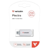 VERBATIM Plectra USB-C Flash Drive White 256GB
