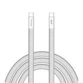 VERBATIM USB - C Cable Sync & Charger SoftTouch 60W 120 cm - White