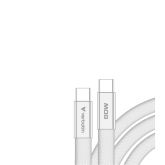 VERBATIM USB - C Cable Sync & Charger SoftTouch 60W 120 cm - White