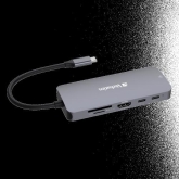 Verbatim USB-C Pro Multiport Hub CMH-09 HDMI | RJ45 | 2 x USB-C® | USB-A 3.2 Gen2 |2 x USB-A 3.2 Gen1 | SD | microSD