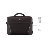 Wenger, XE Compact Brief 16, 16” Laptop Briefcase with Tablet Pocket, Black