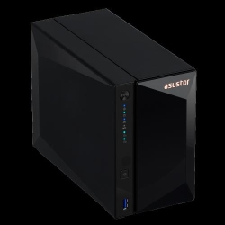 2 bay NAS, Realtek RTD1619B, Quad-Core, 1.7GHz, 2GB, 2.5GbE x1, USB3.2 Gen1 x3, WOW (Wake on WAN), Toolless installation with hot-swappable tray, hardware encryption, MyArchive, EZ connect, EZ Sync