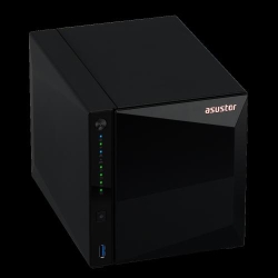 4 bay NAS, Realtek RTD1619B, Quad-Core, 1.7GHz, 2GB, 2.5GbE x1, USB3.2 Gen1 x3, WOW (Wake on WAN), Toolless installation with hot-swappable tray, hardware encryption, MyArchive, EZ connect, EZ Sync