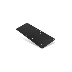 Accessory for monitor stand with VESA 75x75 and 100x100, Client mount for NUC, steel, black