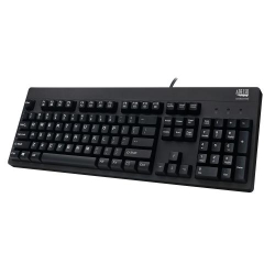 Adesso EasyTouch Antimicrobial Waterproof Keyboard,for multiusers environments, Wired, USB