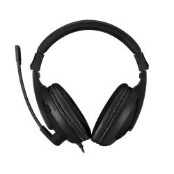 Adesso Stereo USB Multimedia Headphones with Microphone and built-in soundcard, 40mm Driver, USB connection