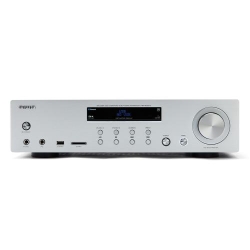 AIWA 120 W RMS STEREO AMPLIFIER with BLUETOOTH Silver