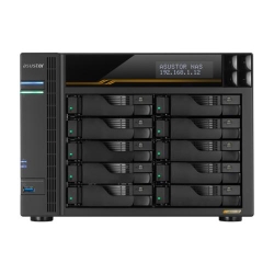 Asustor Lockerstor 10 Gen3 AS6810T 10 Bay NAS, Quad-Core 2.3GHz CPU