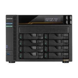 Asustor Lockerstor 8 Gen3 AS6808T 8 Bay NAS, Quad-Core 2.3GHz CPU