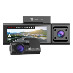 Camera Auto DVR NAVITEL RC3 PRO cu 3 camere FullHD, GPS, WiFi