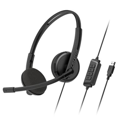 CREATIVE HS-220 Office Headset w/Noise-cancelling Mic , USB
