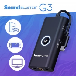 CREATIVE Sound Blaster G3 - USB-C Multi Platform SoundCard