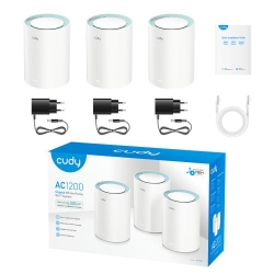 CUDY AC1200 Wi-Fi Gigabit Mesh Solution