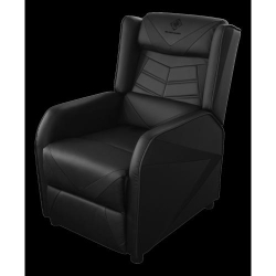 DELTACO DC420B Gaming Sofa in PU-leather, recliner, black