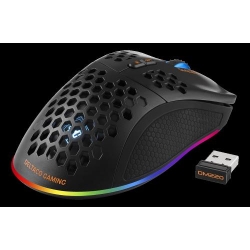 DELTACO GAMING DM220 Wireless Lightweight gaming mouse, RGB, black