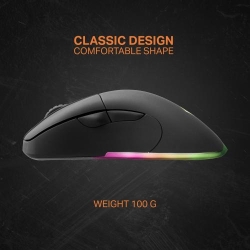 DELTACO GAMING DM430 Wireless gaming mouse RGB, black