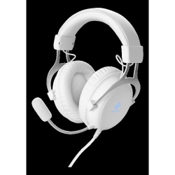 DELTACO WHITE LINE WH85 Stereo gaming headset, 57mm drivers, white