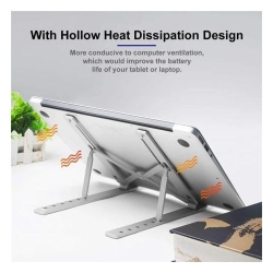 EWENT Aluminum folding notebook stand 10-17
