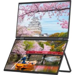 JAPANNEXT Dual Screen Mobile 15.6