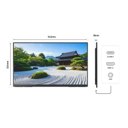 JAPANNEXT Portable Monitor 23,8