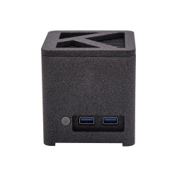 KUBB PC Mini R2 (Grafit), Intel® Core™ i3-N300, 16GB RAM, SSD PCIe NVMe Gen 3 256GB , BT 5.2, wi-fi 6E AX 201, 3xUSB, 2xHDMi, Realtek RTL8111H  10/100/1000 Mbit/s, Win 11 Pro, 2Y warranty