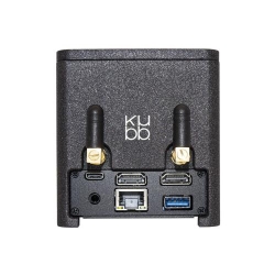 KUBB PC Mini R2 (Grafit), Intel® Core™ i3-N300, 16GB RAM, SSD PCIe NVMe Gen 3 256GB , BT 5.2, wi-fi 6E AX 201, 3xUSB, 2xHDMi, Realtek RTL8111H  10/100/1000 Mbit/s, Win 11 Pro, 2Y warranty