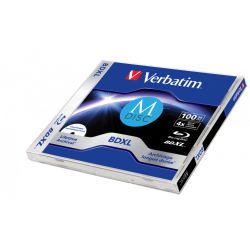 M-Disc Verbatim, 4X, 100GB printabil cu cerneala, carcasa Individuala (43834)