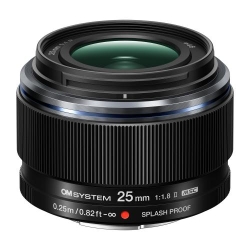 M.Zuiko Digital ED 25mm F1.8 II / EW-M2518-2 black