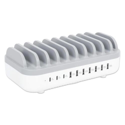 Manhattan 10-Port USB Power Delivery Charging Station 120W
