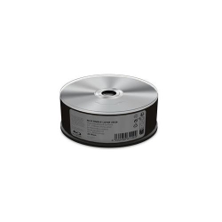 MediaRange BD-R 25GB, 6x speed, shiny silver, unprinted/blank, wide sputtered, Cake 25