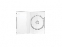MediaRange Carcasa DVD Case Single Clear 14mm