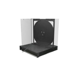 MediaRange CD Jewelcase for 2 discs, 10.4mm, black