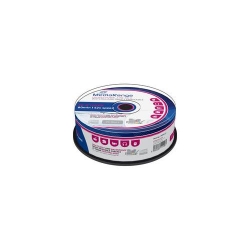 MediaRange CD-R 700MB|80min 52x speed, inkjet fullsurface printable, Waterguard white, high-glossy and waterproof, wide sputtered, Cake 25