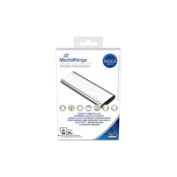 MediaRange External SSD USB Type-C , 960GB, silver