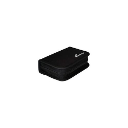 MediaRange Media storage wallet for 6 USB  and 3 SD nylon, black