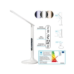 MediaRange Stylish LED desk lamp with different light modes, white