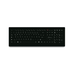 MediaRange Wired Keyboard, QWERTY (UK), Full-Size with Numeric Keypad & Function Keys, 1.5m Cable, Black