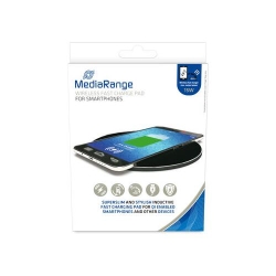 MediaRange Wireless fast charge pad 15W for smartphones, black