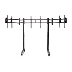 Next Level Racing Round Tube Free Standing Triple Monitor stand