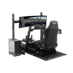 Next Level Racing XL Premium Floor Mat: 186.5cm (L) x 89cm (W) Black