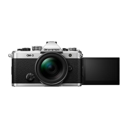 OM System OM-3 body silver + M.Zuiko Digital ED 12-45mm F4.0 PRO kit