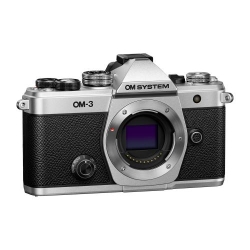 OM System OM-3 body silver