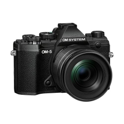 OM SYSTEM OM-5 body black + M.Zuiko Digital 12-45mm F4 PRO lens KIT