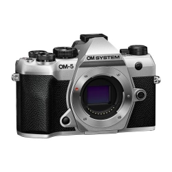 OM SYSTEM OM-5 II body silver