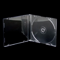 OMEGA CARCASA CD SLIMCASE OMEGA CLEAR MP