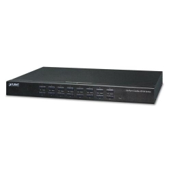 Planet 16-Port Combo IP KVM Switch: Up to 256 computers, On Screen Display (OSD), Quick View Setting